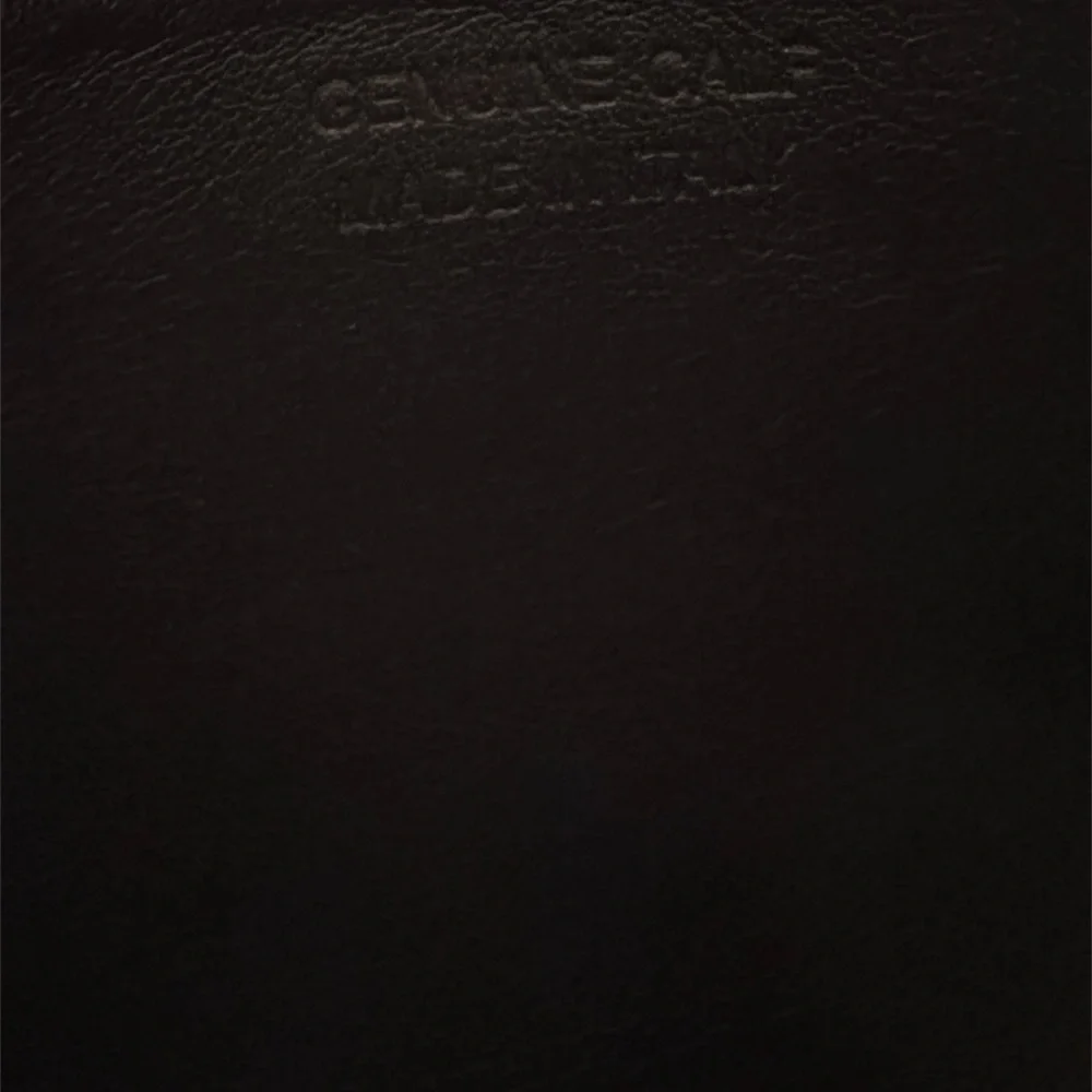 Stefano Ricci Brown Genuine Italian Calf Leather Printed Continental Wallet
